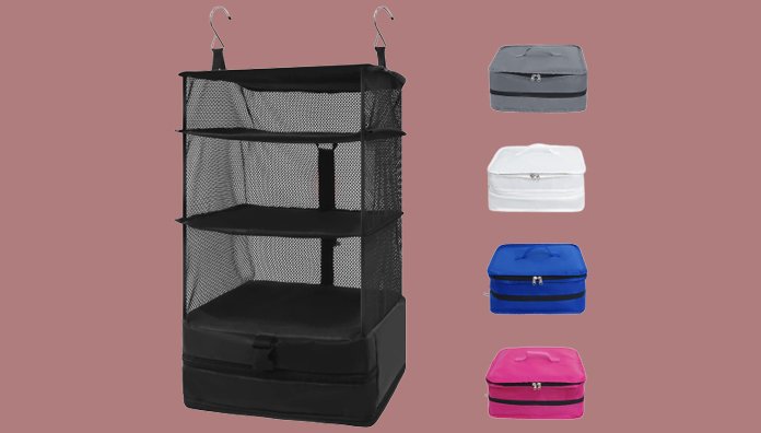 Travel Hanging-Bag Cube Portable Suitcase Organizer
