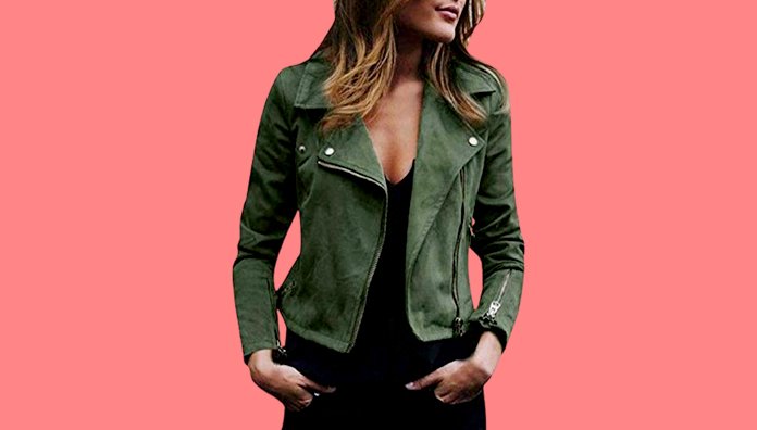 Cropped Top Luxe Suede Motorcycle Jackets for Comfort & Style